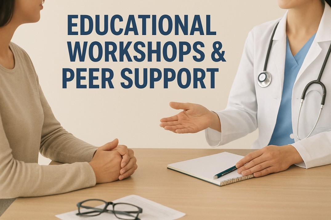 Educational Workshops & Peer Support